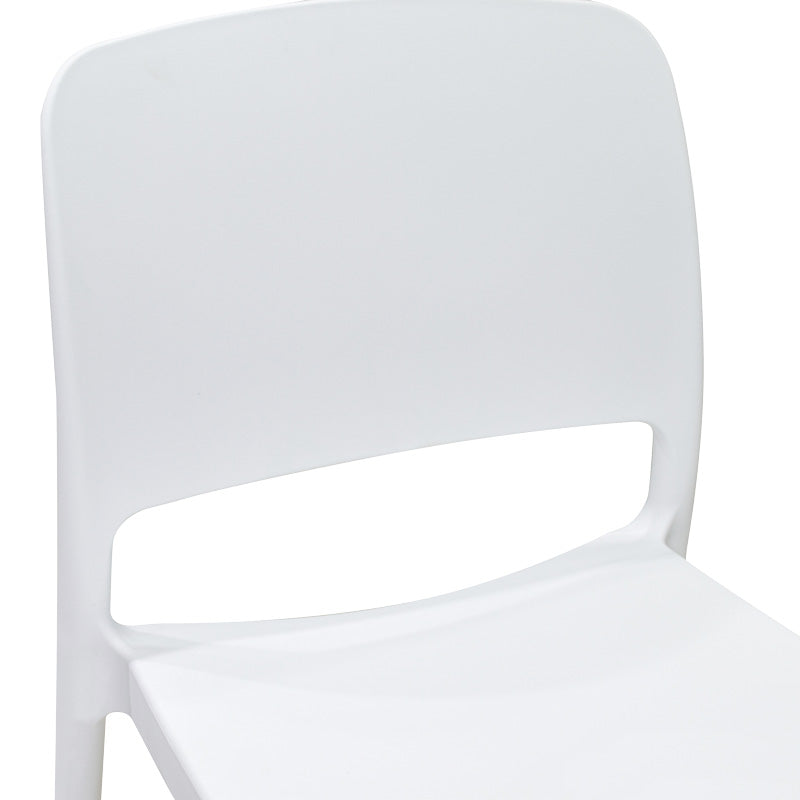 Καρέκλα Fenxy pakoworld pp σε λευκή απόχρωση 38x42x77εκ - Hippiehome.gr