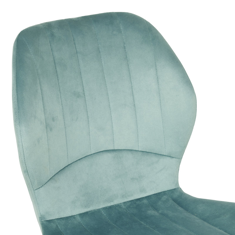 Καρέκλα Jelour pakoworld βελούδο σε φυστικί απόχρωση 46.5x60x84εκ - Hippiehome.gr