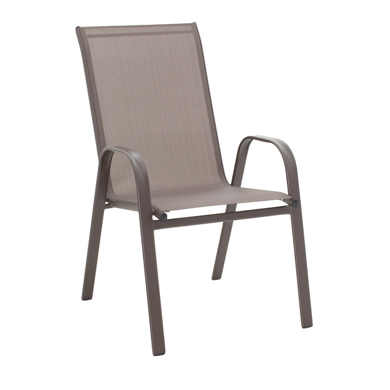 Τραπεζαρία Vergo-Calan pakoworld σετ 3τεμ καφέ μέταλλο Φ60x70εκ - Hippiehome.gr