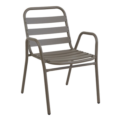 Τραπεζαρία Albero-Sussie pakoworld 3τεμ μέταλλο σε σαμπανιζέ απόχρωση Φ60x70εκ - Hippiehome.gr