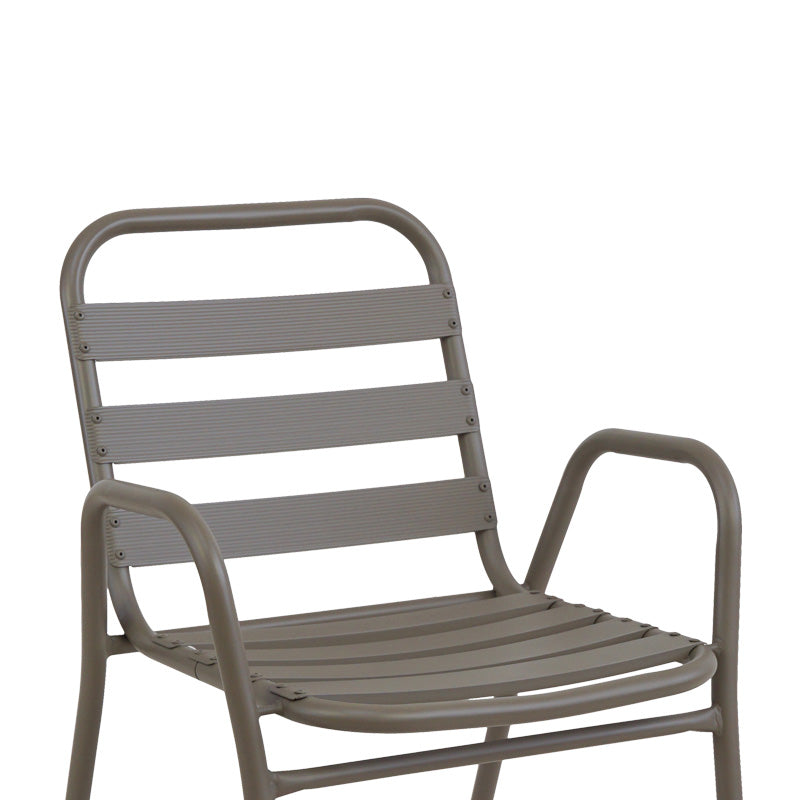 Τραπεζαρία Albero-Sussie pakoworld 3τεμ μέταλλο σε σαμπανιζέ απόχρωση Φ60x70εκ - Hippiehome.gr