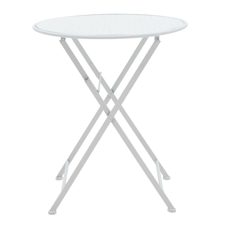 Τραπεζαρία Walen pakoworld σετ 3τεμ μέταλλο λευκό - Hippiehome.gr