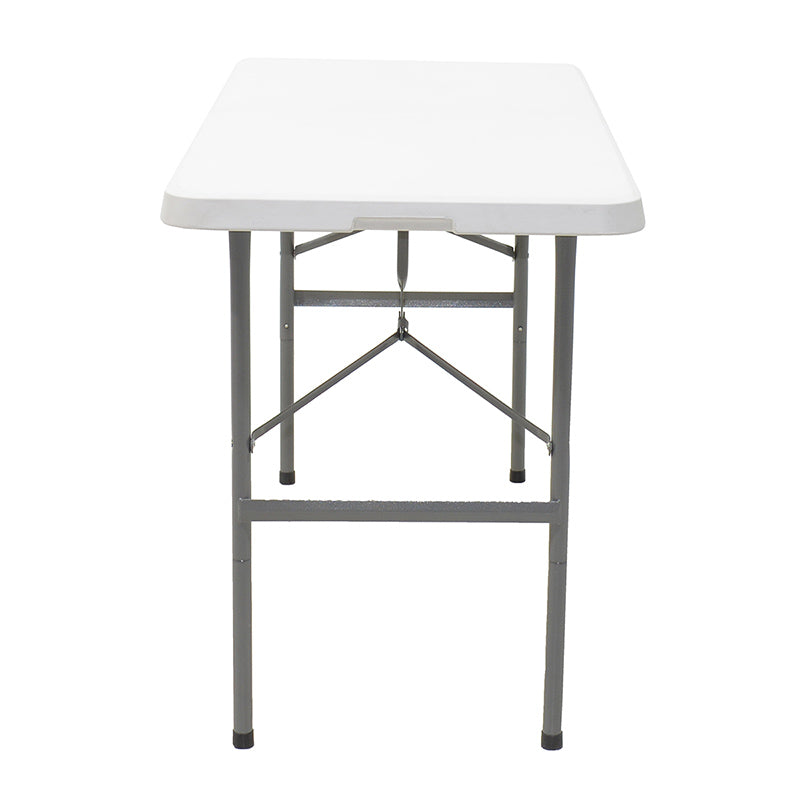 Τραπέζι catering Rodeo pakoworld πτυσσόμενο-βαλίτσα λευκό 122x60x74εκ - Hippiehome.gr