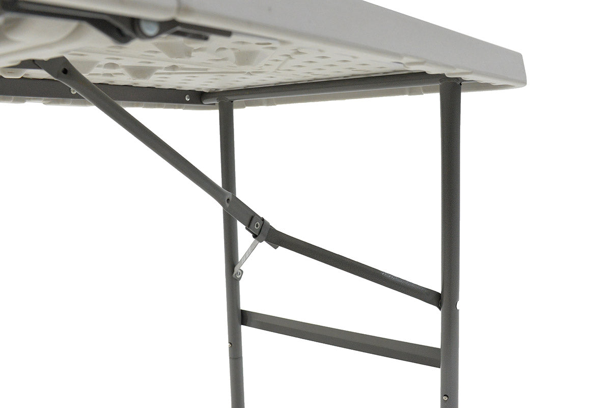 Τραπέζι catering Rodeo pakoworld πτυσσόμενο-βαλίτσα λευκό 122x60x74εκ - Hippiehome.gr