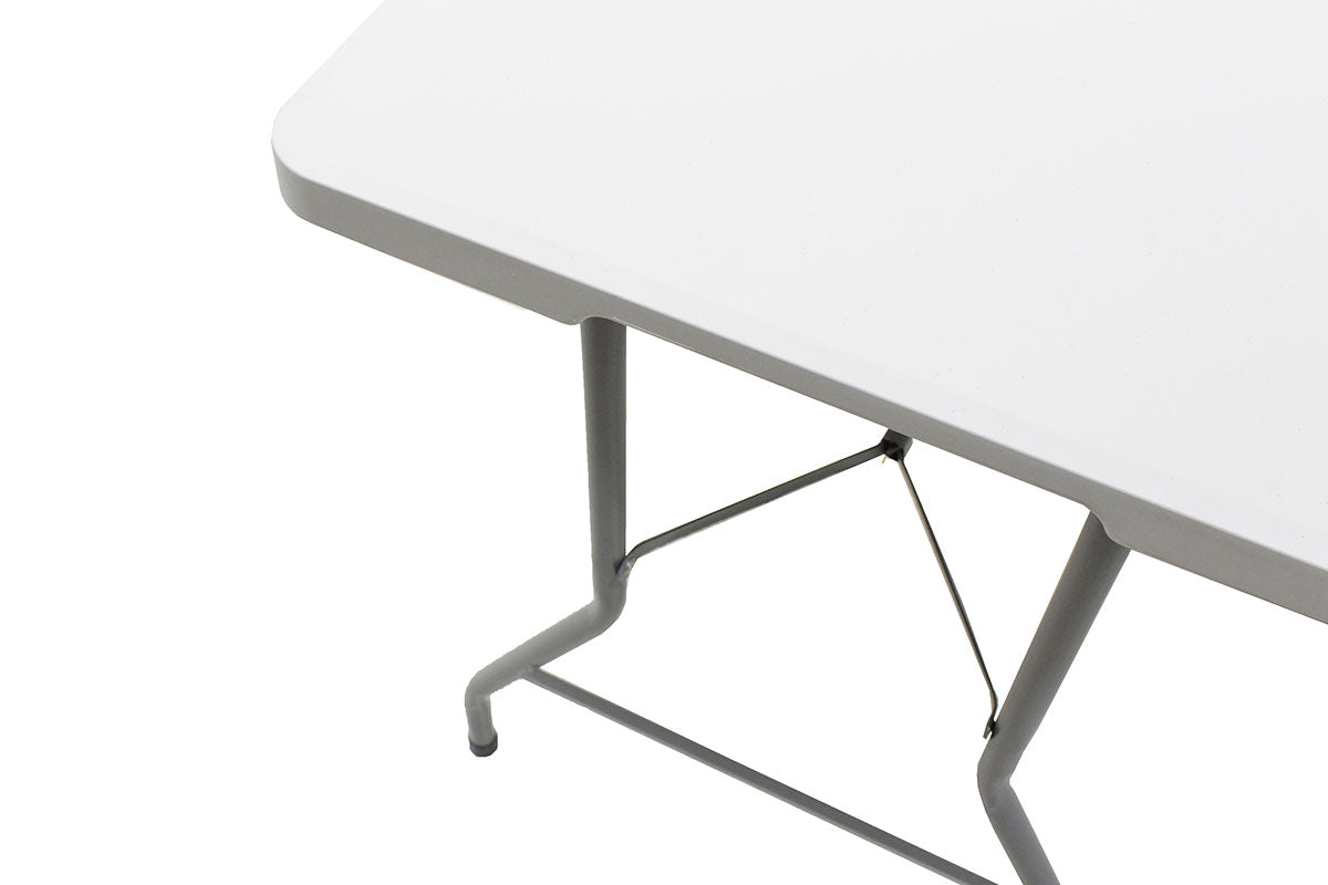 Τραπέζι catering Rodeo pakoworld πτυσσόμενο-βαλίτσα λευκό 183x76x74εκ - Hippiehome.gr