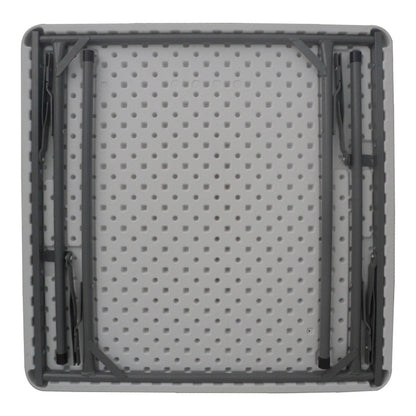 Τραπέζι catering Comfort pakoworld πτυσσόμενο σε λευκή απόχρωση 80x80x74εκ - Hippiehome.gr