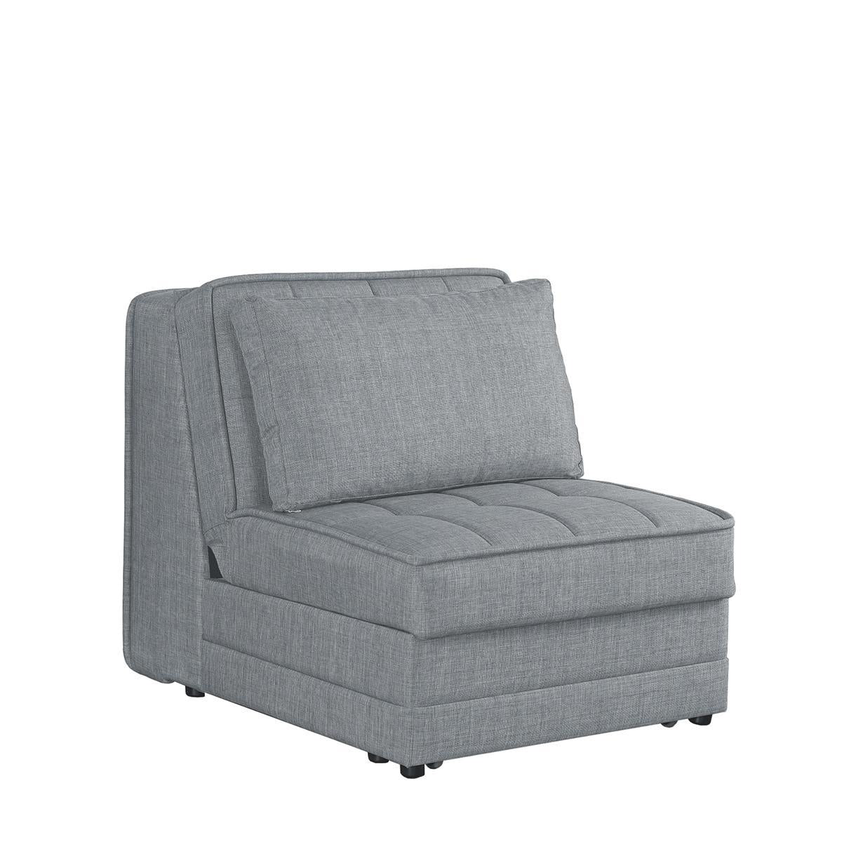 Πολυθρόνα ArteLibre MATEO Γκρι 85x110x90cm - Hippiehome.gr