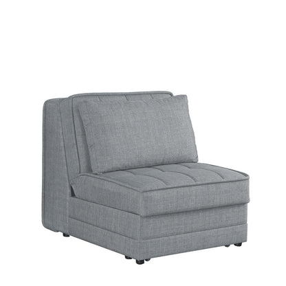 Πολυθρόνα ArteLibre MATEO Γκρι 85x110x90cm - Hippiehome.gr