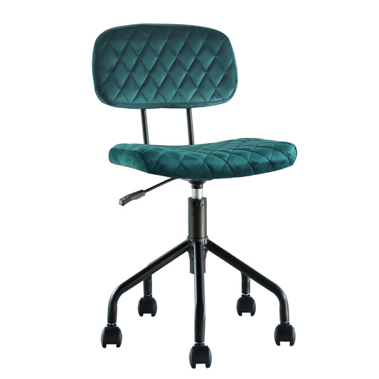 Καρέκλα Γραφείου ArteLibre ANUBIS Πράσινο Βελούδο 53x43x85-93.5cm - Hippiehome.gr