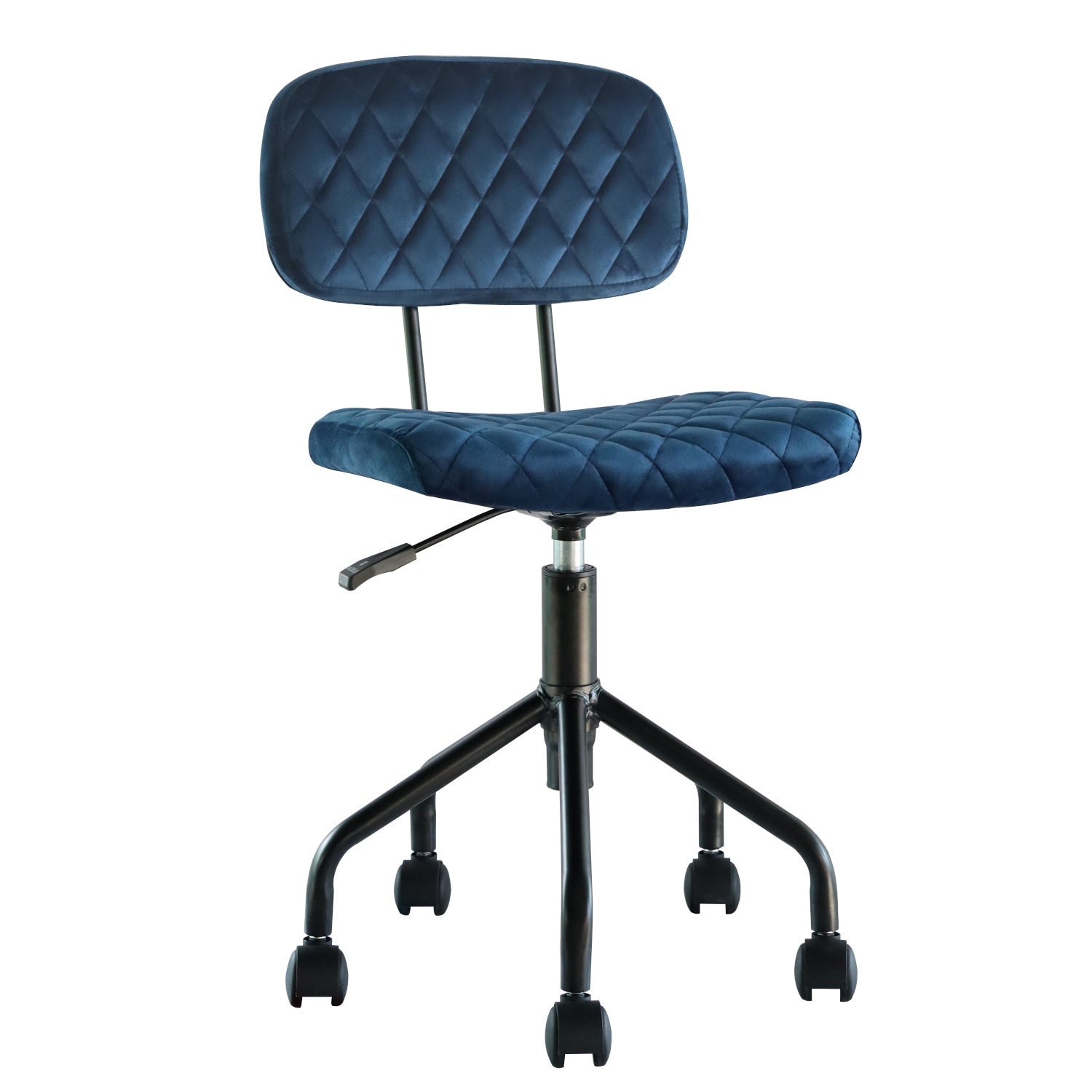 Καρέκλα Γραφείου ArteLibre ANUBIS Μπλε Σκούρο Βελούδο 53x43x85-93.5cm - Hippiehome.gr