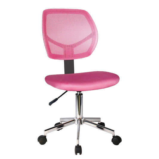 Καρέκλα Γραφείου ArteLibre PRESLEY Ροζ Mesh 50x50x96cm - Hippiehome.gr