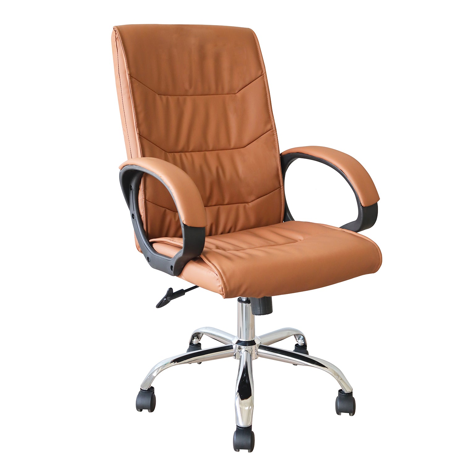 Καρέκλα Γραφείου Διευθυντή ArteLibre COCHRAN Camel PVC 65x68x120cm - Hippiehome.gr