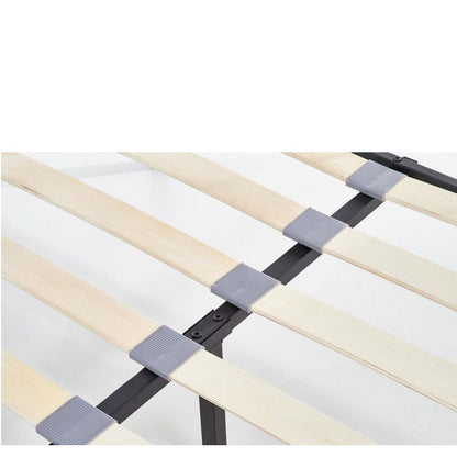 Κρεβάτι ArteLibre LIBERTY Μεταλλικό Sandy Black 209x124x93cm (Στρώμα 120x200cm) - Hippiehome.gr