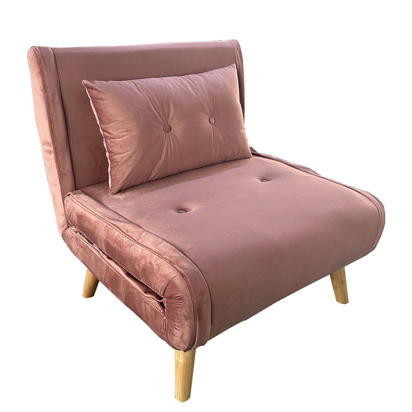 Πολυθρόνα ArteLibre ALFHARD Σάπιο Μήλο Ύφασμα 77x80x79cm - Hippiehome.gr