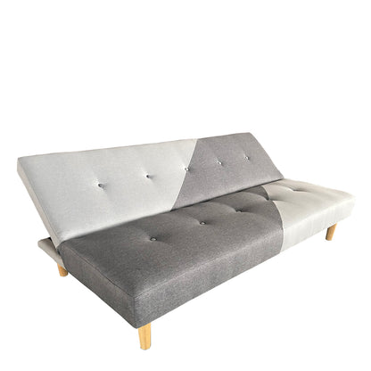 Καναπές Κρεβάτι Τριθέσιος ArteLibre NERISSA Αποχρώσεις Γκρι Ύφασμα 178x87x78cm - Hippiehome.gr