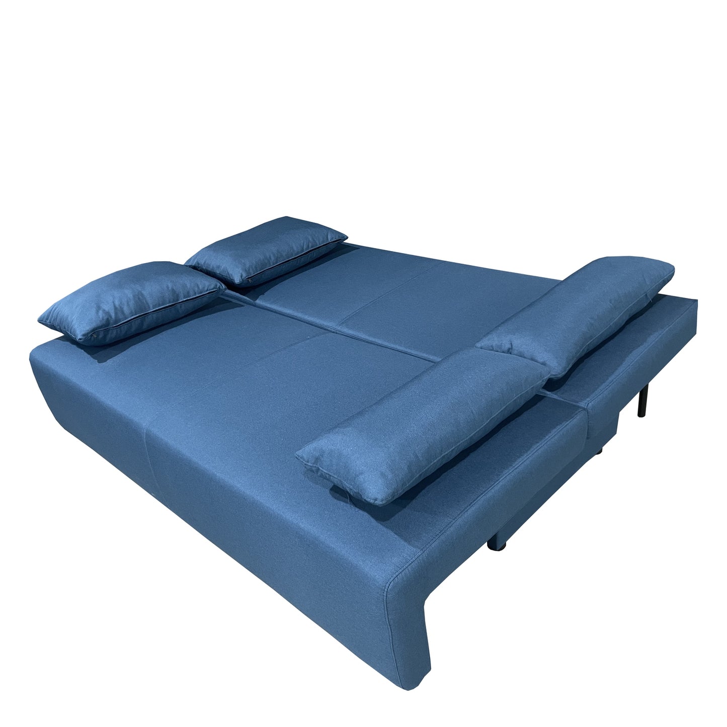 Καναπές Κρεβάτι Τριθέσιος ArteLibre URBAN LOUNGE 3S Μπλε Ύφασμα 194x93x72cm - Hippiehome.gr