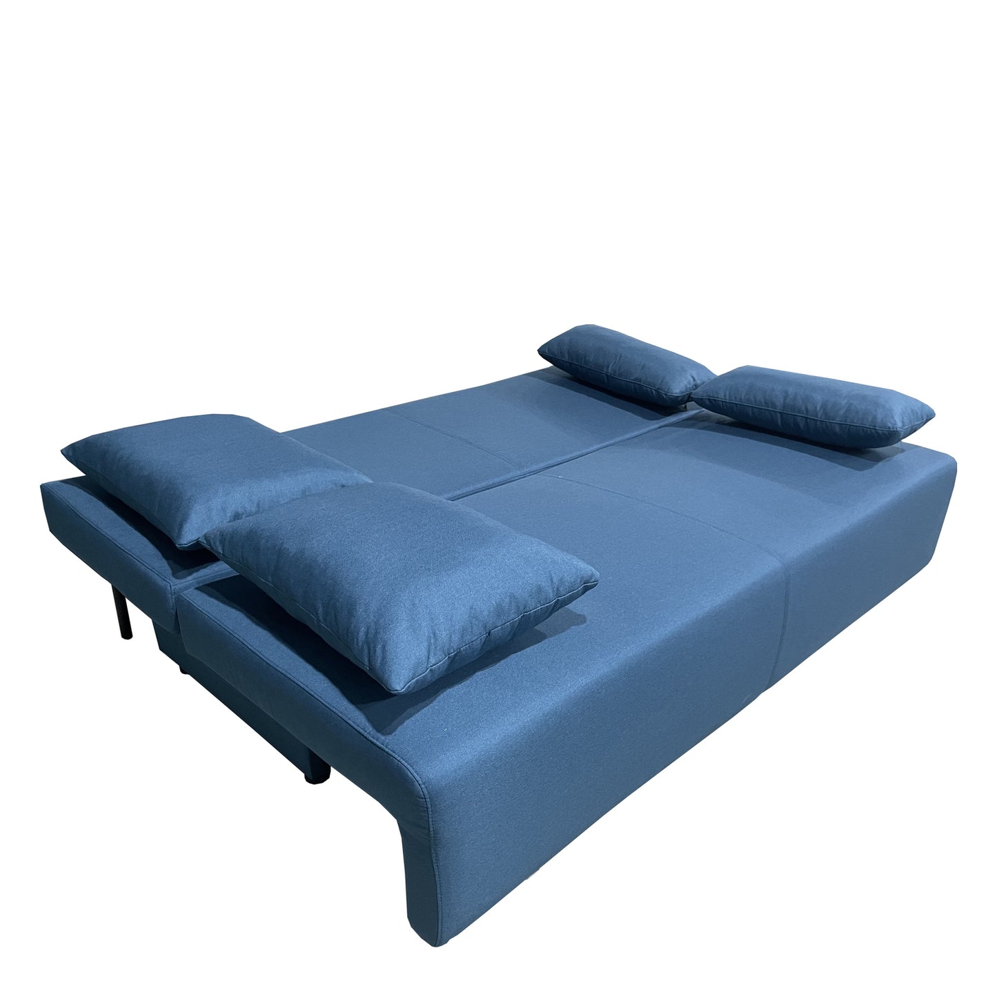 Καναπές Κρεβάτι Τριθέσιος ArteLibre URBAN LOUNGE 3S Μπλε Ύφασμα 194x93x72cm - Hippiehome.gr