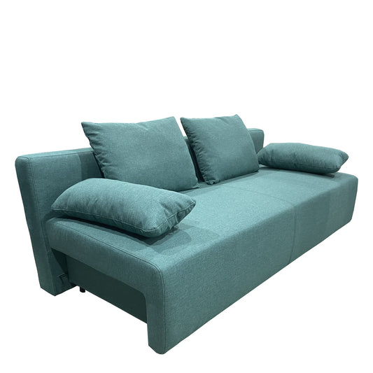 Καναπές Κρεβάτι Τριθέσιος ArteLibre URBAN LOUNGE 3S Τιρκουάζ Ύφασμα 194x93x72cm - Hippiehome.gr