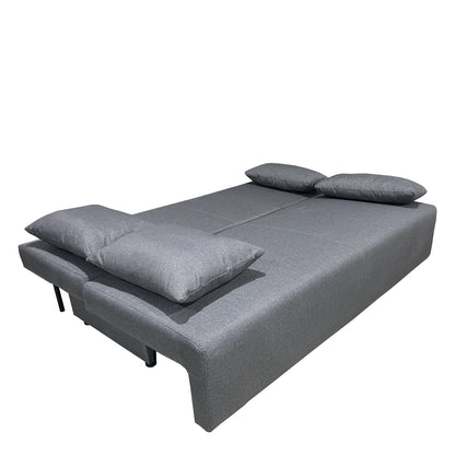 Καναπές Κρεβάτι Τριθέσιος ArteLibre URBAN LOUNGE 3S Γκρι Ύφασμα 194x93x72cm - Hippiehome.gr
