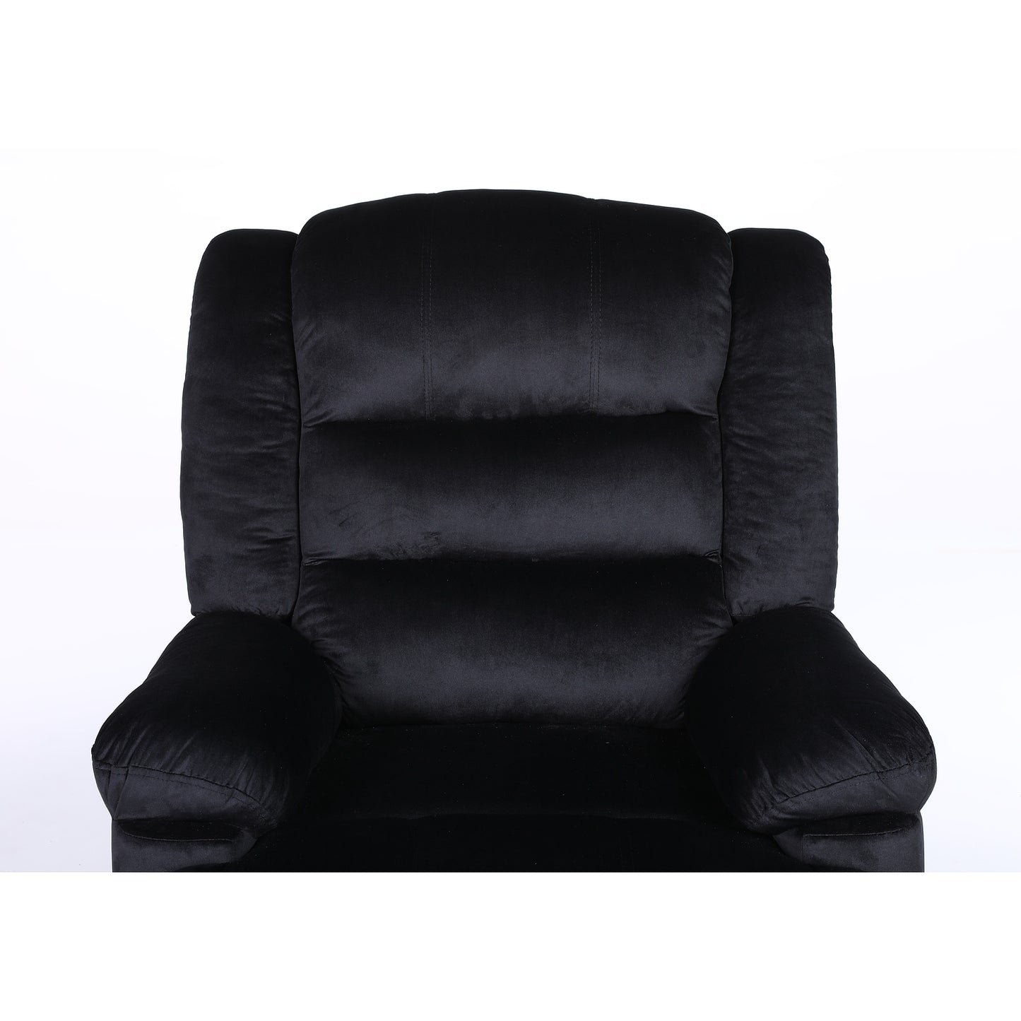 Πολυθρόνα Ανακλινόμενη ArteLibre CARINAE Μαύρο Βελούδο 93x90x100cm - Hippiehome.gr