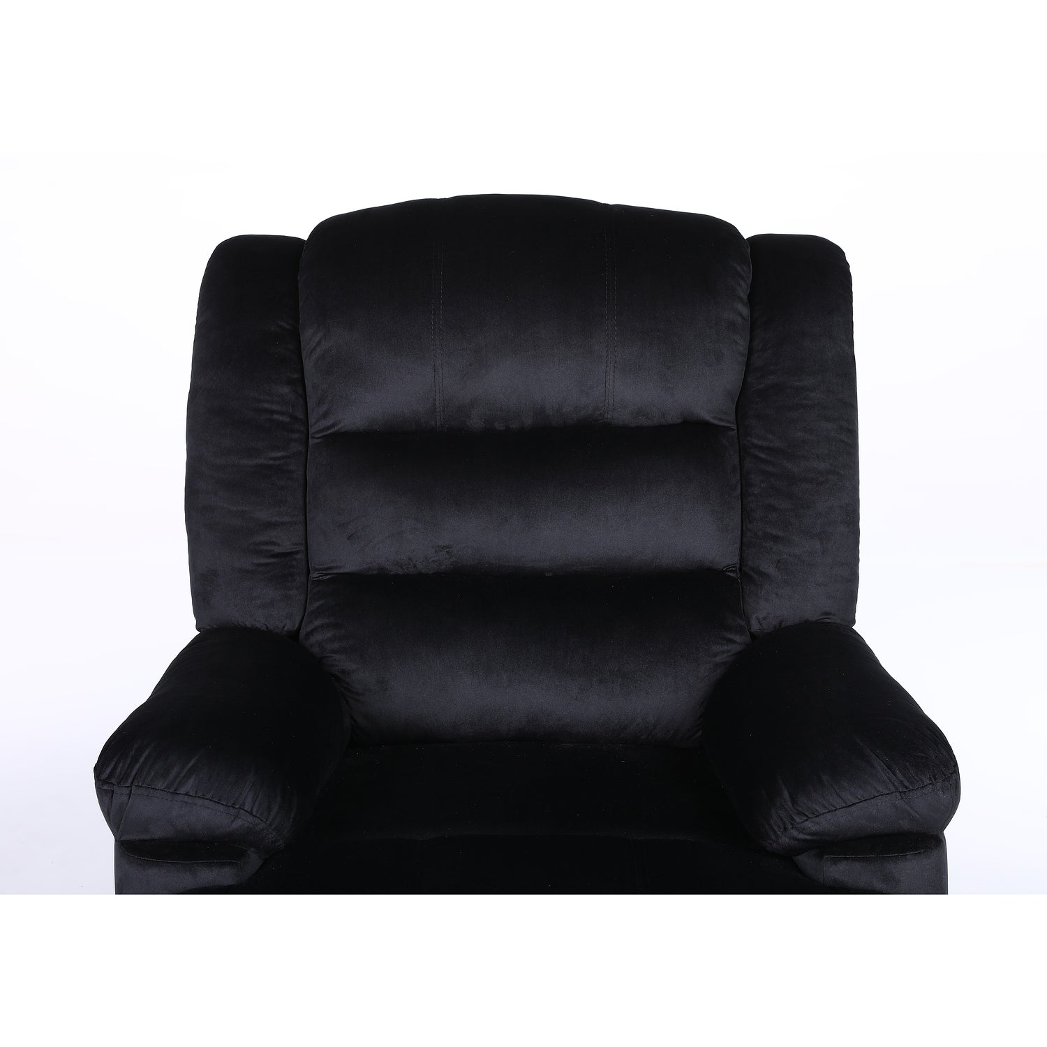 Πολυθρόνα Ανακλινόμενη ArteLibre CARINAE Μαύρο Βελούδο 93x90x100cm - Hippiehome.gr