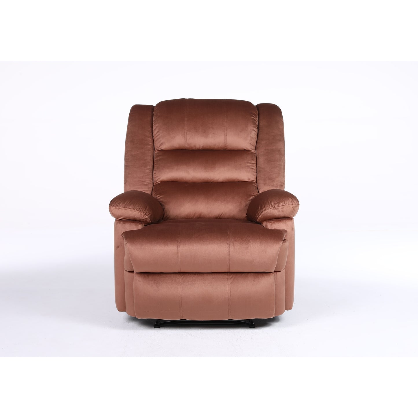 Πολυθρόνα Ανακλινόμενη ArteLibre CARINAE Καφέ Βελούδο 93x90x100cm - Hippiehome.gr