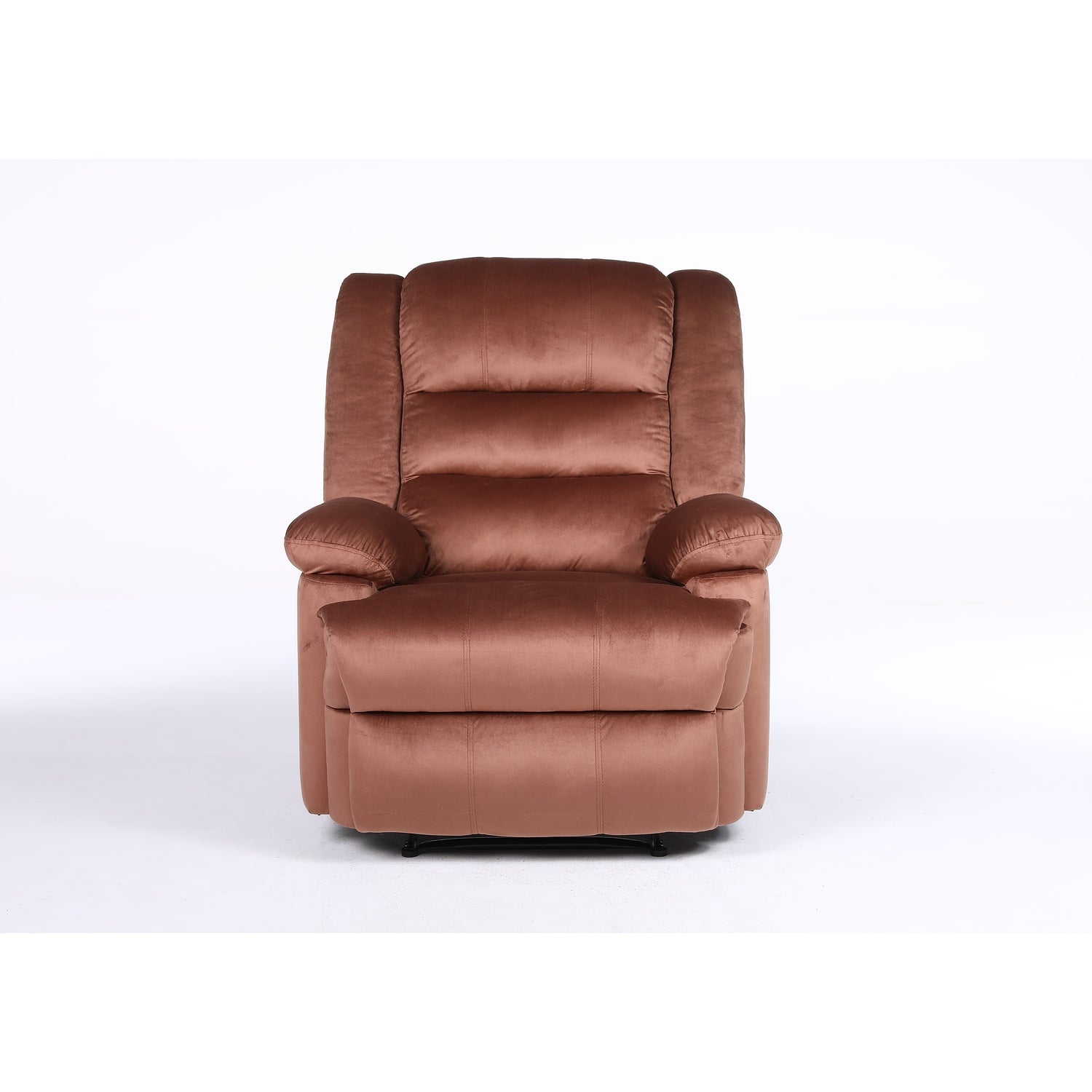 Πολυθρόνα Ανακλινόμενη ArteLibre CARINAE Καφέ Βελούδο 93x90x100cm - Hippiehome.gr