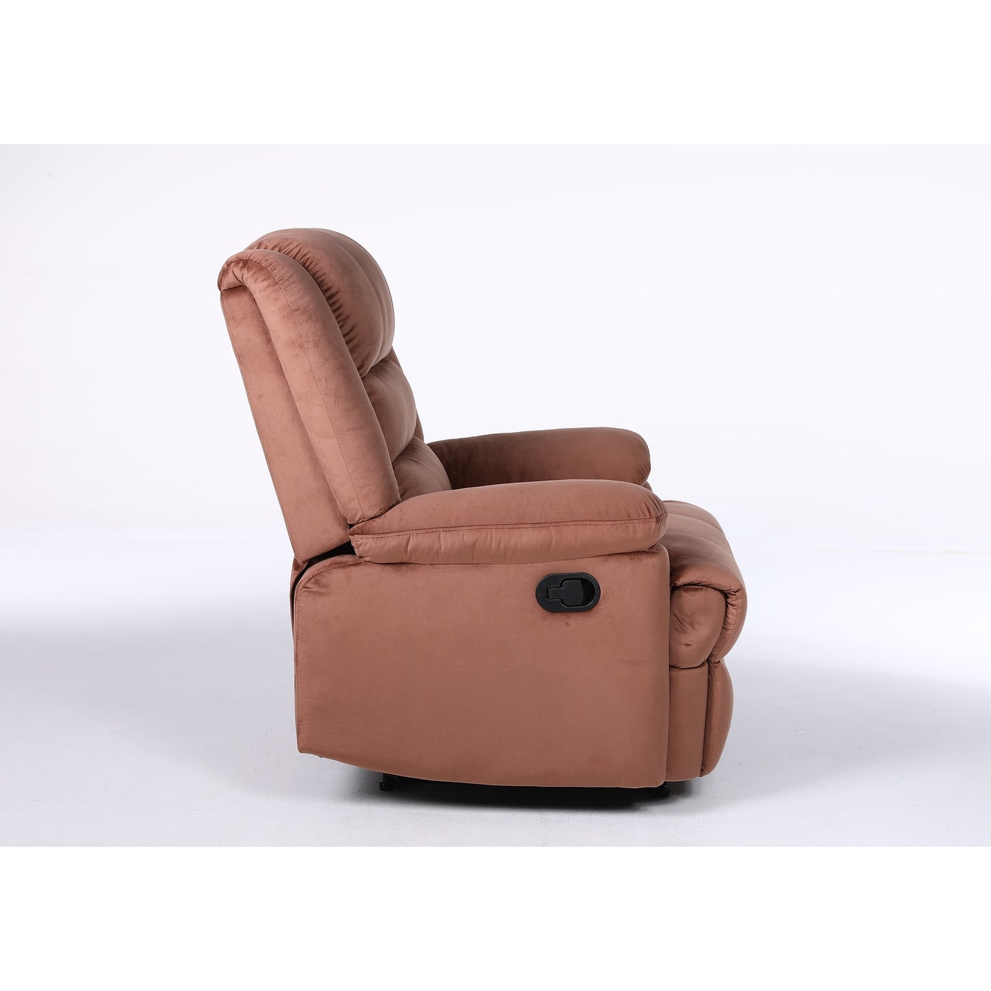 Πολυθρόνα Ανακλινόμενη ArteLibre CARINAE Καφέ Βελούδο 93x90x100cm - Hippiehome.gr