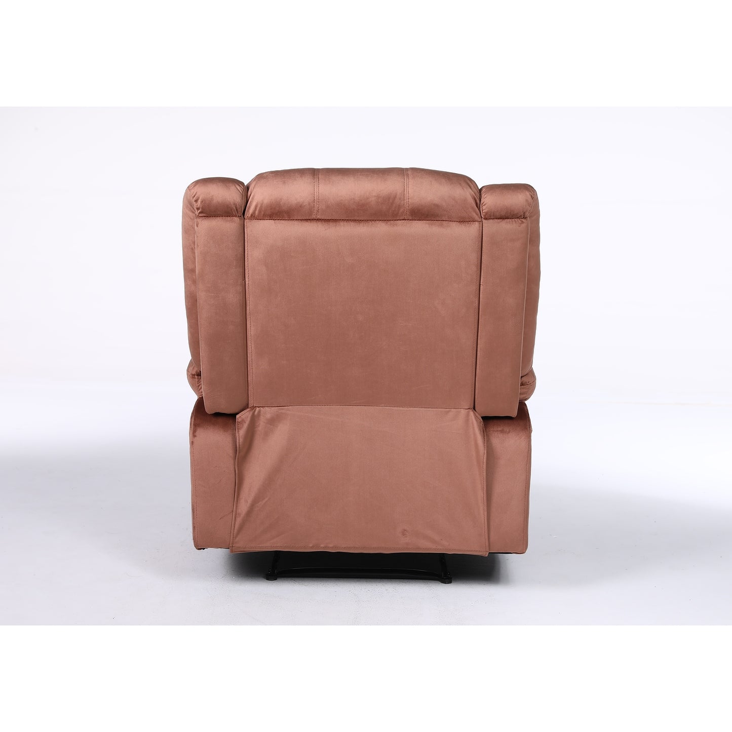 Πολυθρόνα Ανακλινόμενη ArteLibre CARINAE Καφέ Βελούδο 93x90x100cm - Hippiehome.gr