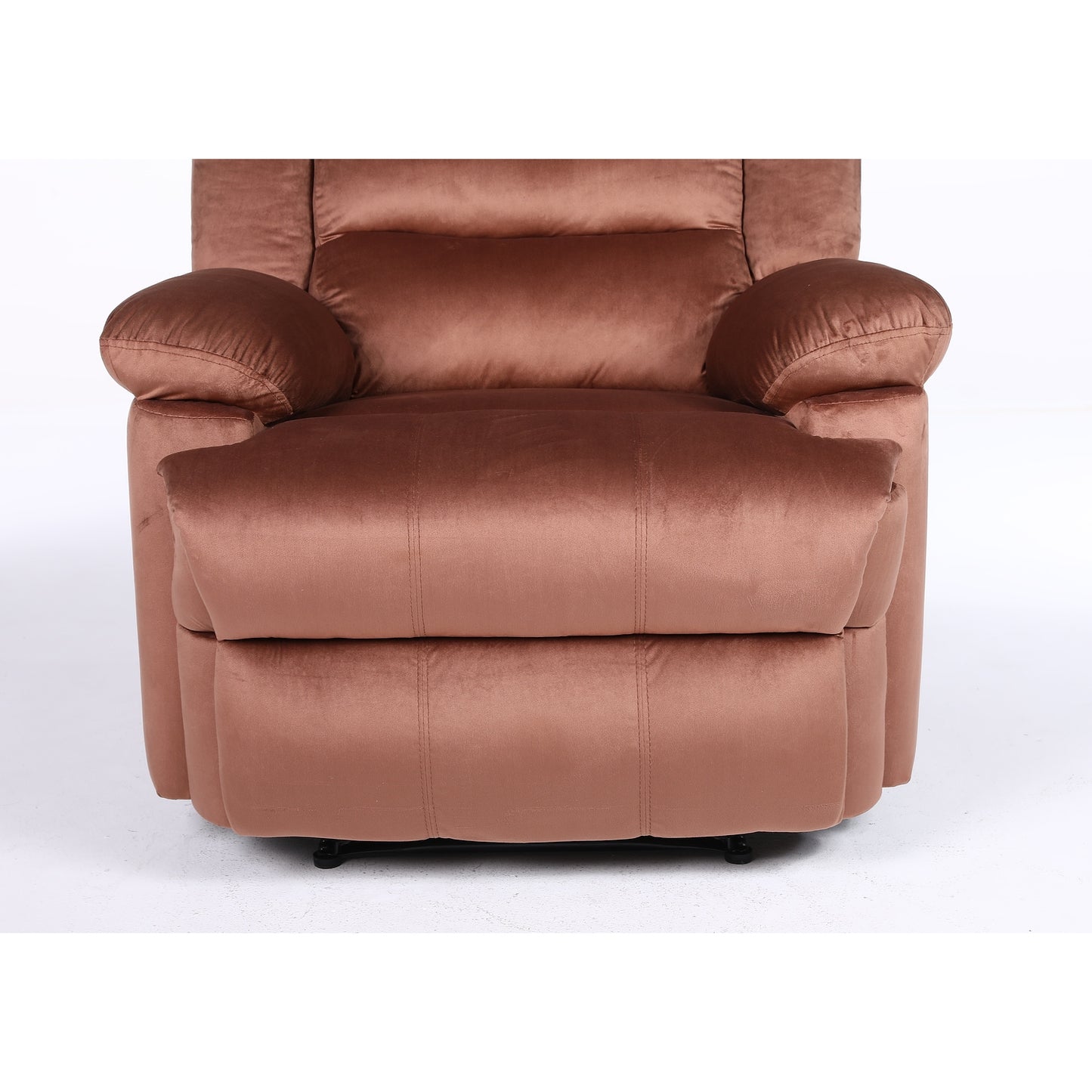 Πολυθρόνα Ανακλινόμενη ArteLibre CARINAE Καφέ Βελούδο 93x90x100cm - Hippiehome.gr