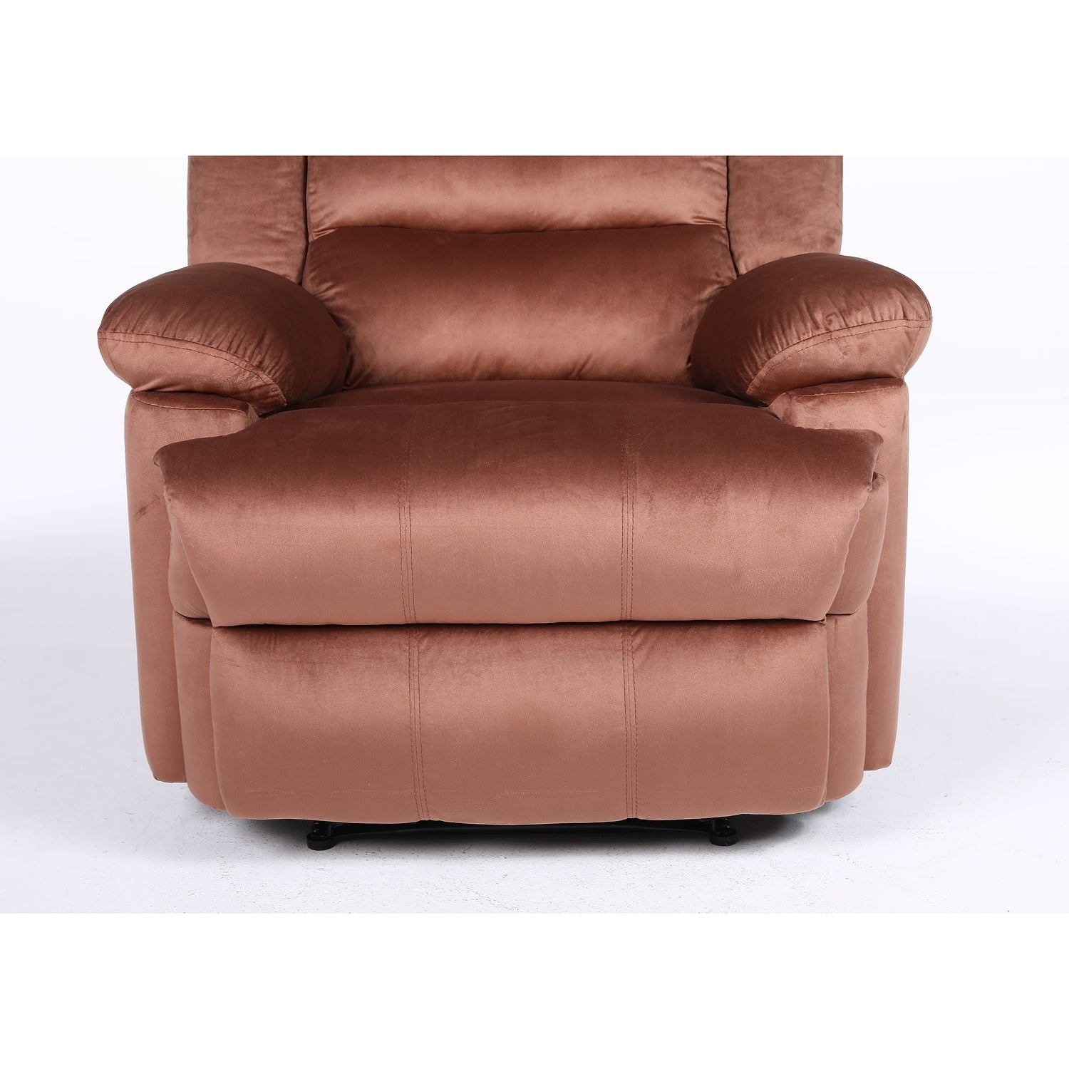 Πολυθρόνα Ανακλινόμενη ArteLibre CARINAE Καφέ Βελούδο 93x90x100cm - Hippiehome.gr