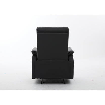 Πολυθρόνα Ανακλινόμενη ArteLibre RIGIL Με Λειτουργία Μασάζ Μαύρο PU 75x87x102cm - Hippiehome.gr