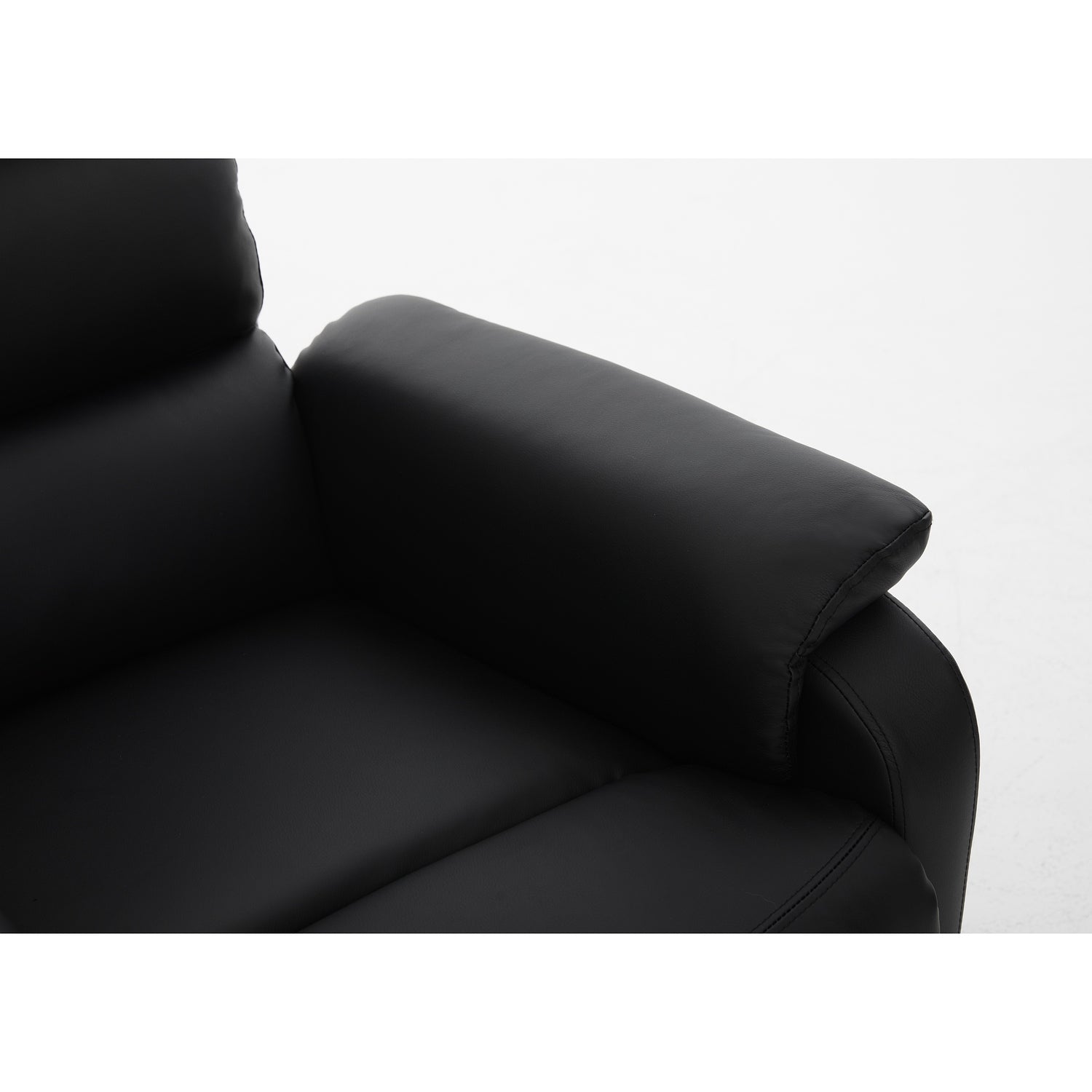 Πολυθρόνα Ανακλινόμενη ArteLibre RIGIL Με Λειτουργία Μασάζ Μαύρο PU 75x87x102cm - Hippiehome.gr