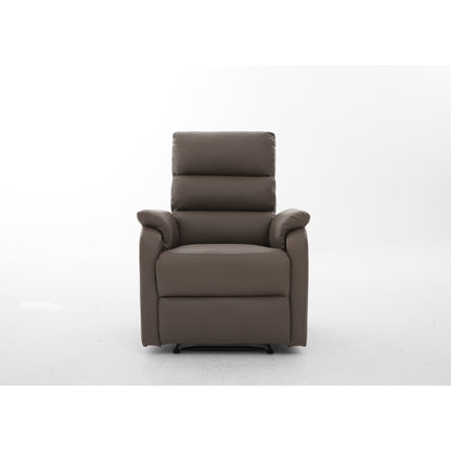 Πολυθρόνα Ανακλινόμενη ArteLibre RIGIL Με Λειτουργία Μασάζ Καφέ PU 75x87x102cm - Hippiehome.gr