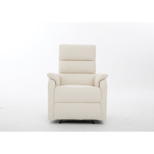 Πολυθρόνα Ανακλινόμενη ArteLibre RIGIL Με Λειτουργία Μασάζ Μπεζ PU 75x87x102cm - Hippiehome.gr