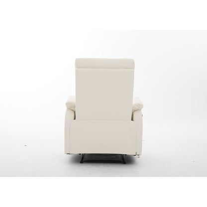 Πολυθρόνα Ανακλινόμενη ArteLibre RIGIL Με Λειτουργία Μασάζ Μπεζ PU 75x87x102cm - Hippiehome.gr