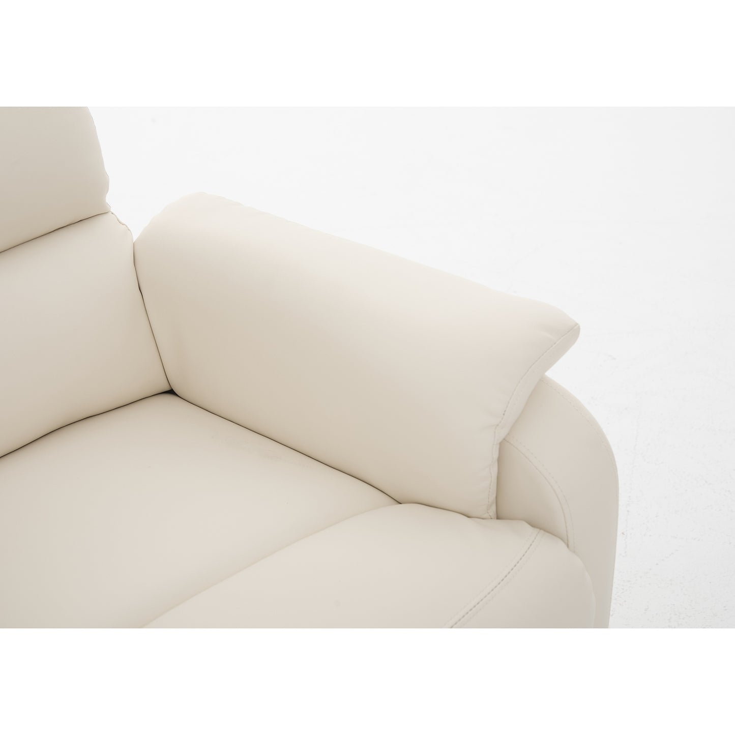 Πολυθρόνα Ανακλινόμενη ArteLibre RIGIL Με Λειτουργία Μασάζ Μπεζ PU 75x87x102cm - Hippiehome.gr