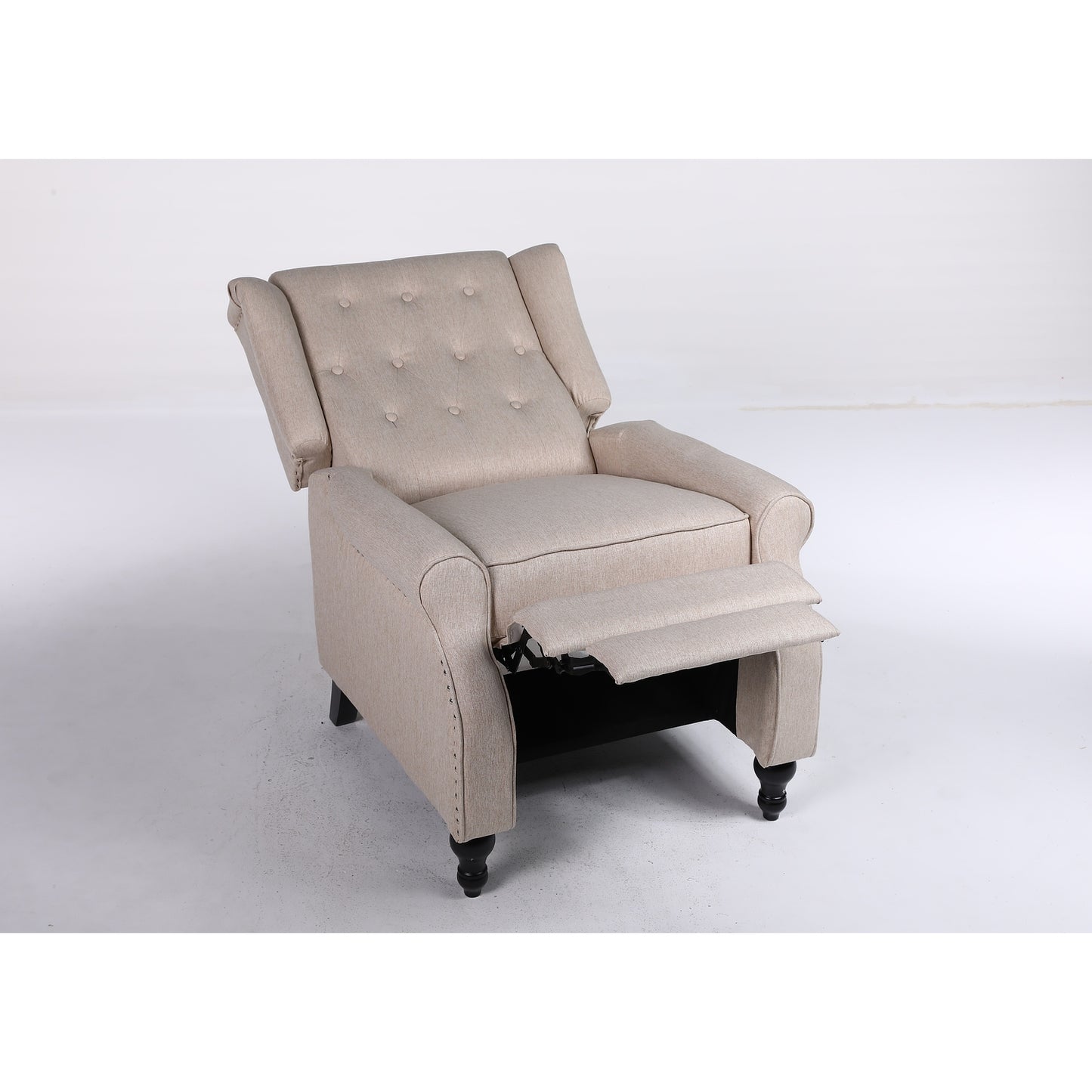 Πολυθρόνα Ανακλινόμενη ArteLibre ALNAIR Μπεζ Ύφασμα 78x85x104cm - Hippiehome.gr