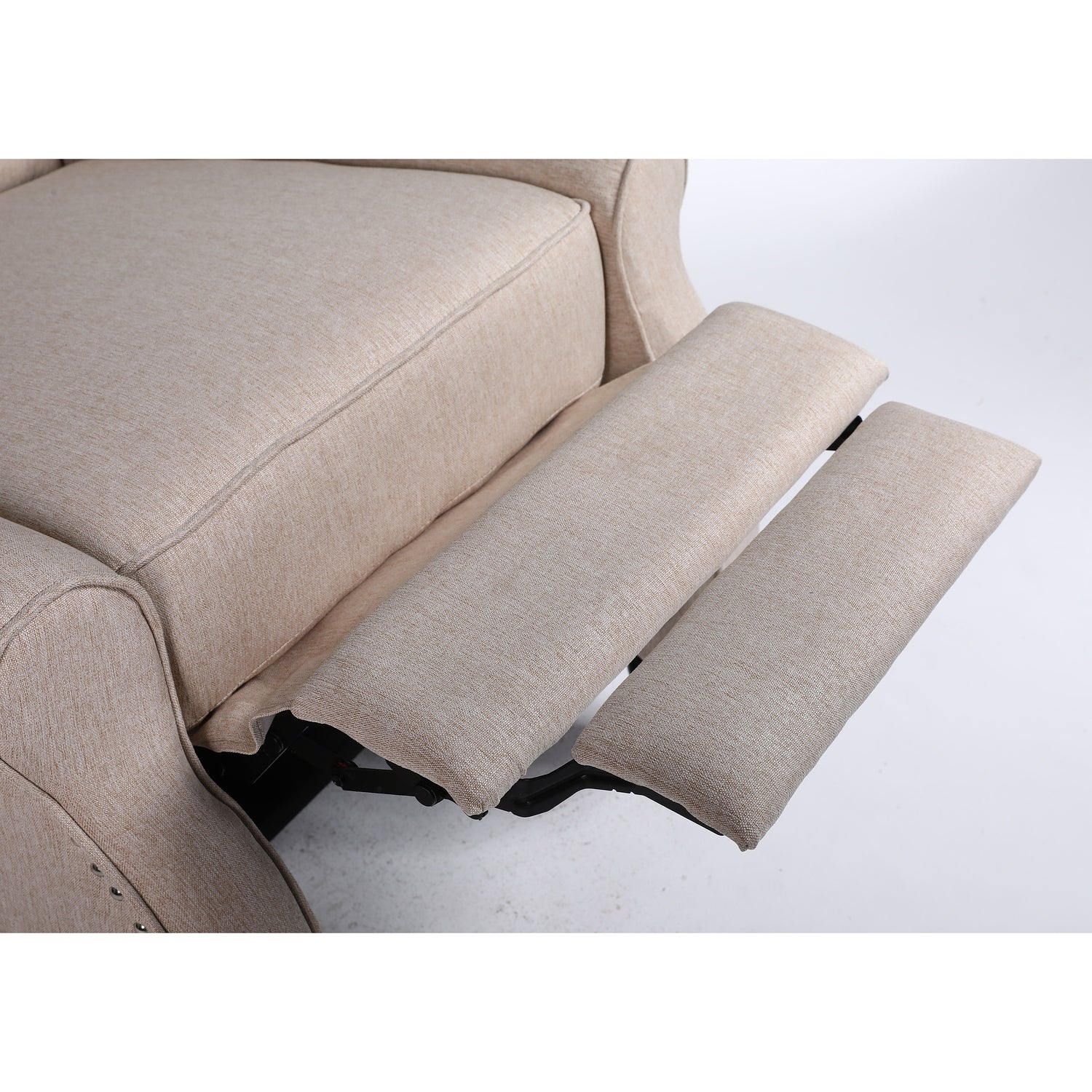 Πολυθρόνα Ανακλινόμενη ArteLibre ALNAIR Μπεζ Ύφασμα 78x85x104cm - Hippiehome.gr