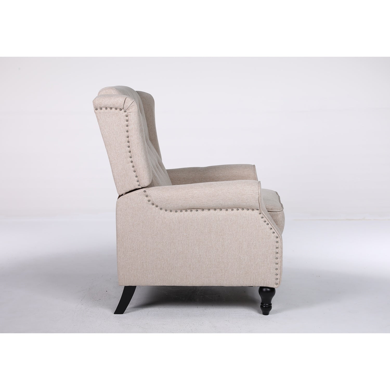 Πολυθρόνα Ανακλινόμενη ArteLibre ALNAIR Μπεζ Ύφασμα 78x85x104cm - Hippiehome.gr