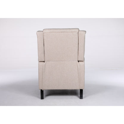 Πολυθρόνα Ανακλινόμενη ArteLibre ALNAIR Μπεζ Ύφασμα 78x85x104cm - Hippiehome.gr