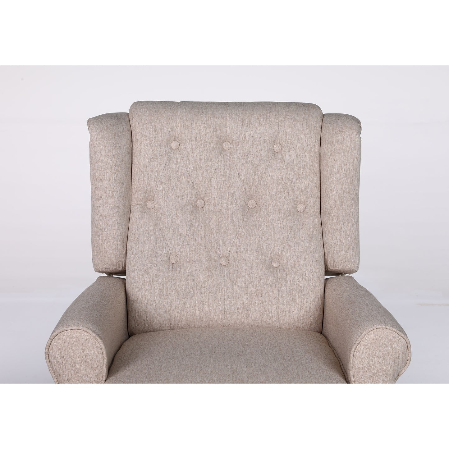 Πολυθρόνα Ανακλινόμενη ArteLibre ALNAIR Μπεζ Ύφασμα 78x85x104cm - Hippiehome.gr