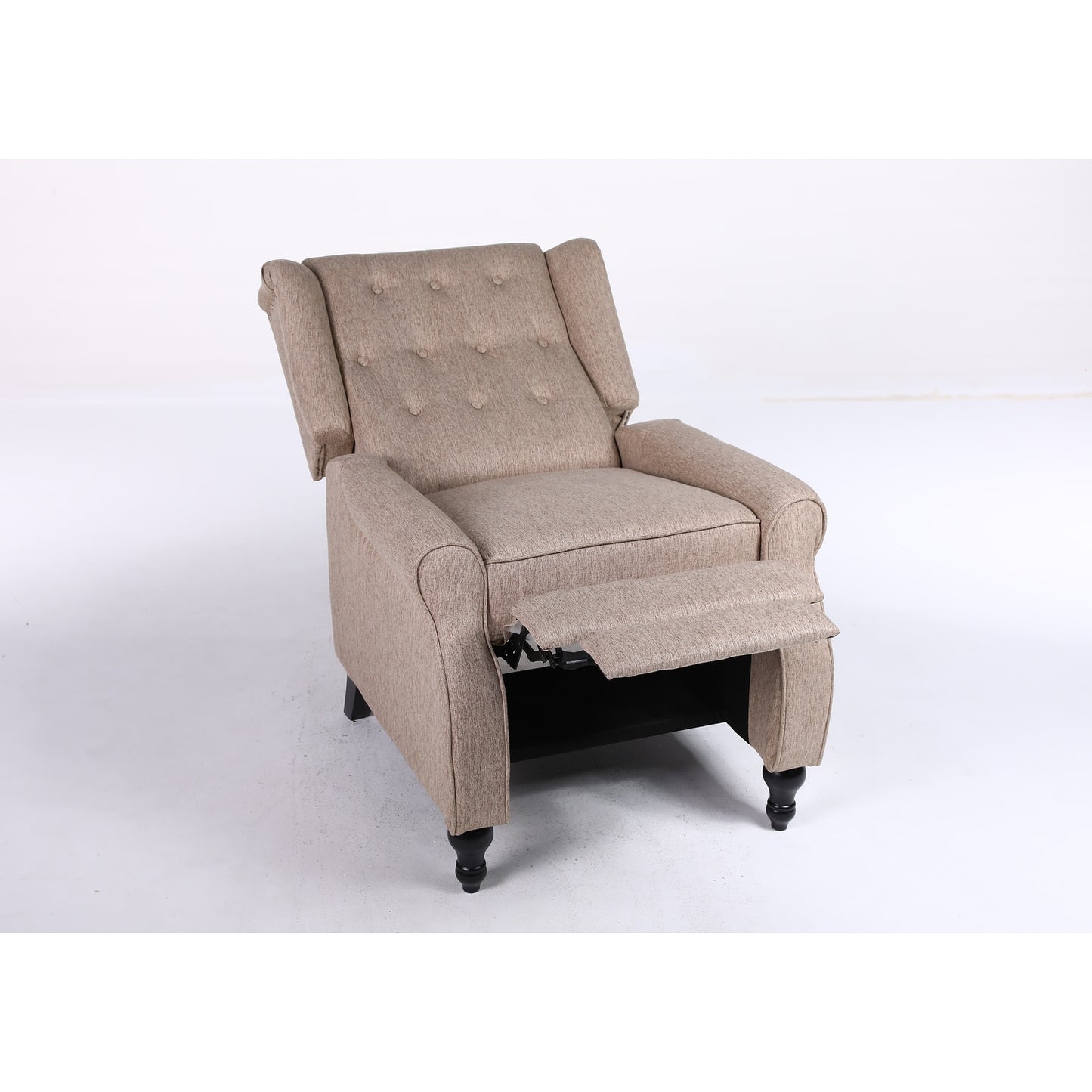 Πολυθρόνα Ανακλινόμενη ArteLibre ALNAIR Καφέ Ύφασμα 78x85x104cm - Hippiehome.gr