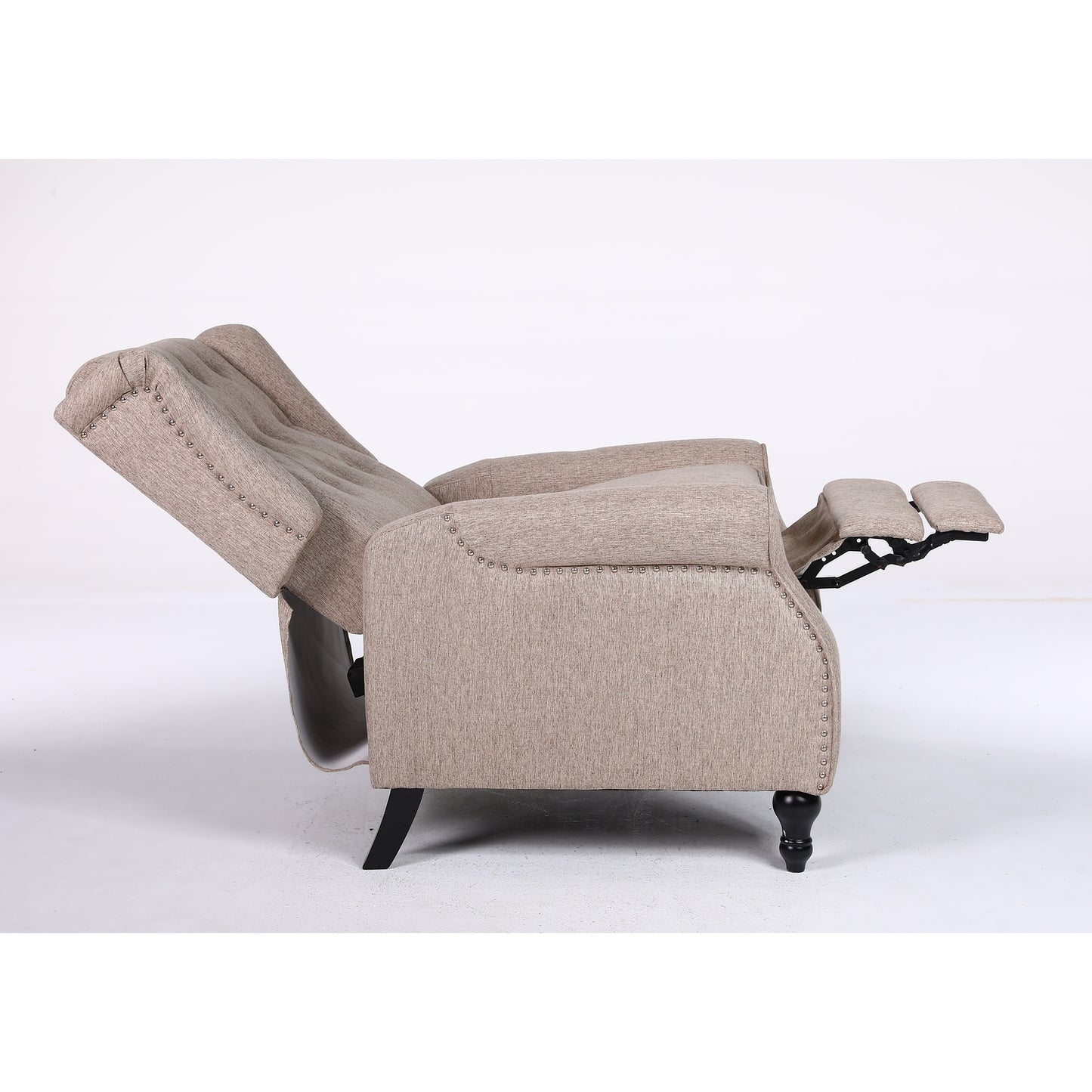 Πολυθρόνα Ανακλινόμενη ArteLibre ALNAIR Καφέ Ύφασμα 78x85x104cm - Hippiehome.gr