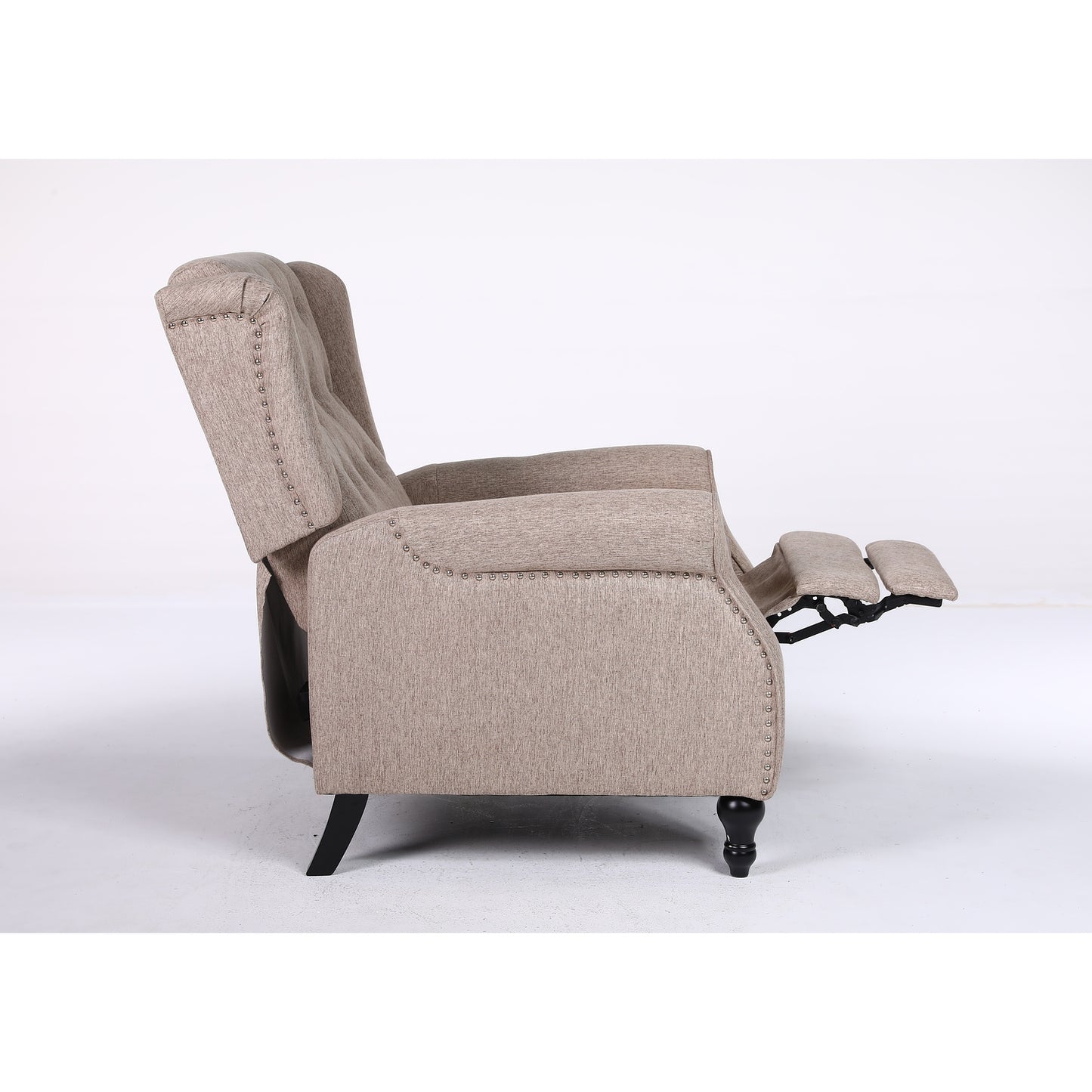 Πολυθρόνα Ανακλινόμενη ArteLibre ALNAIR Καφέ Ύφασμα 78x85x104cm - Hippiehome.gr