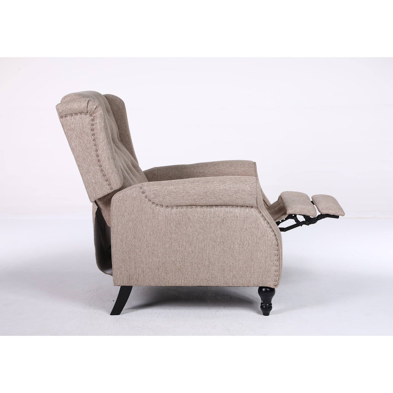 Πολυθρόνα Ανακλινόμενη ArteLibre ALNAIR Καφέ Ύφασμα 78x85x104cm - Hippiehome.gr