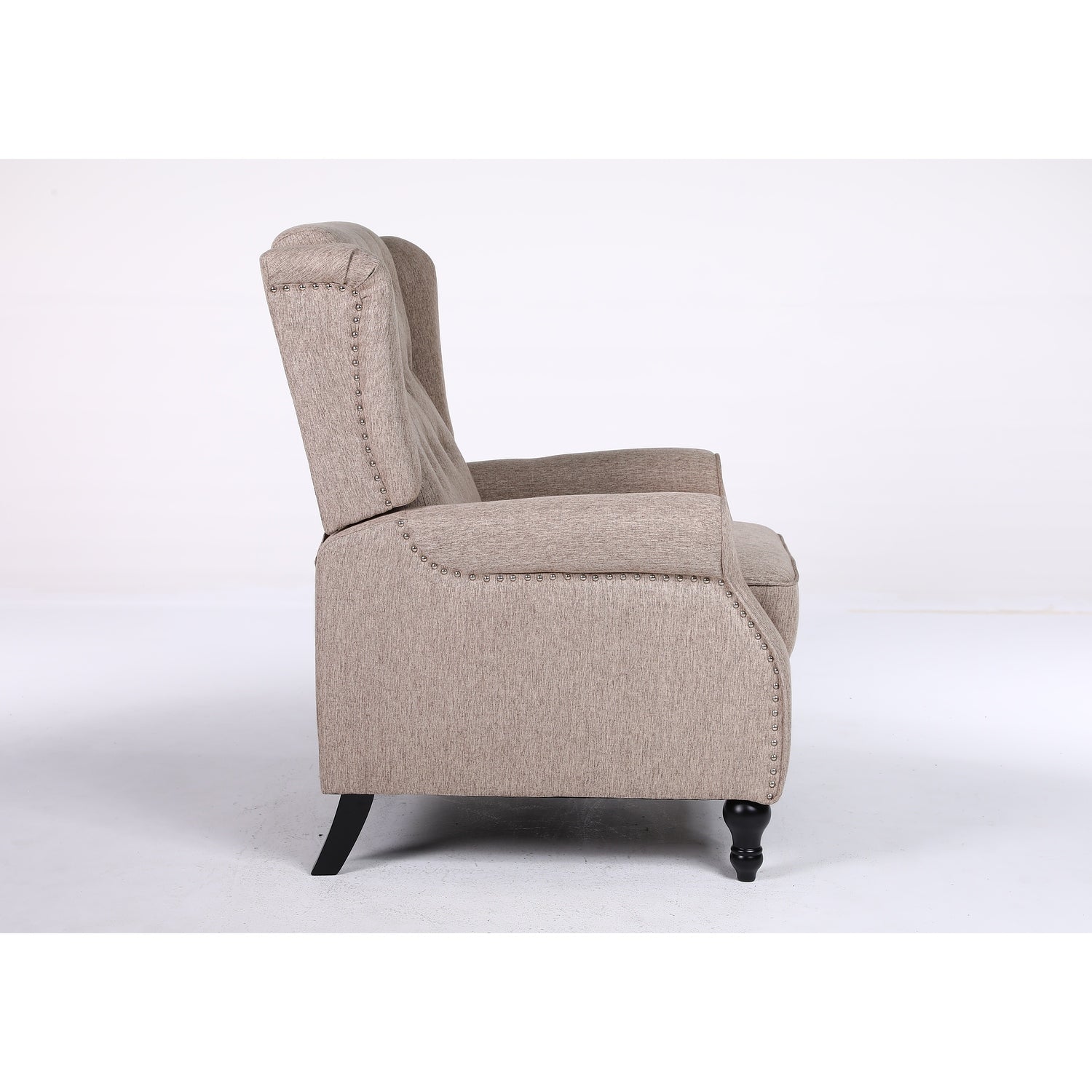 Πολυθρόνα Ανακλινόμενη ArteLibre ALNAIR Καφέ Ύφασμα 78x85x104cm - Hippiehome.gr