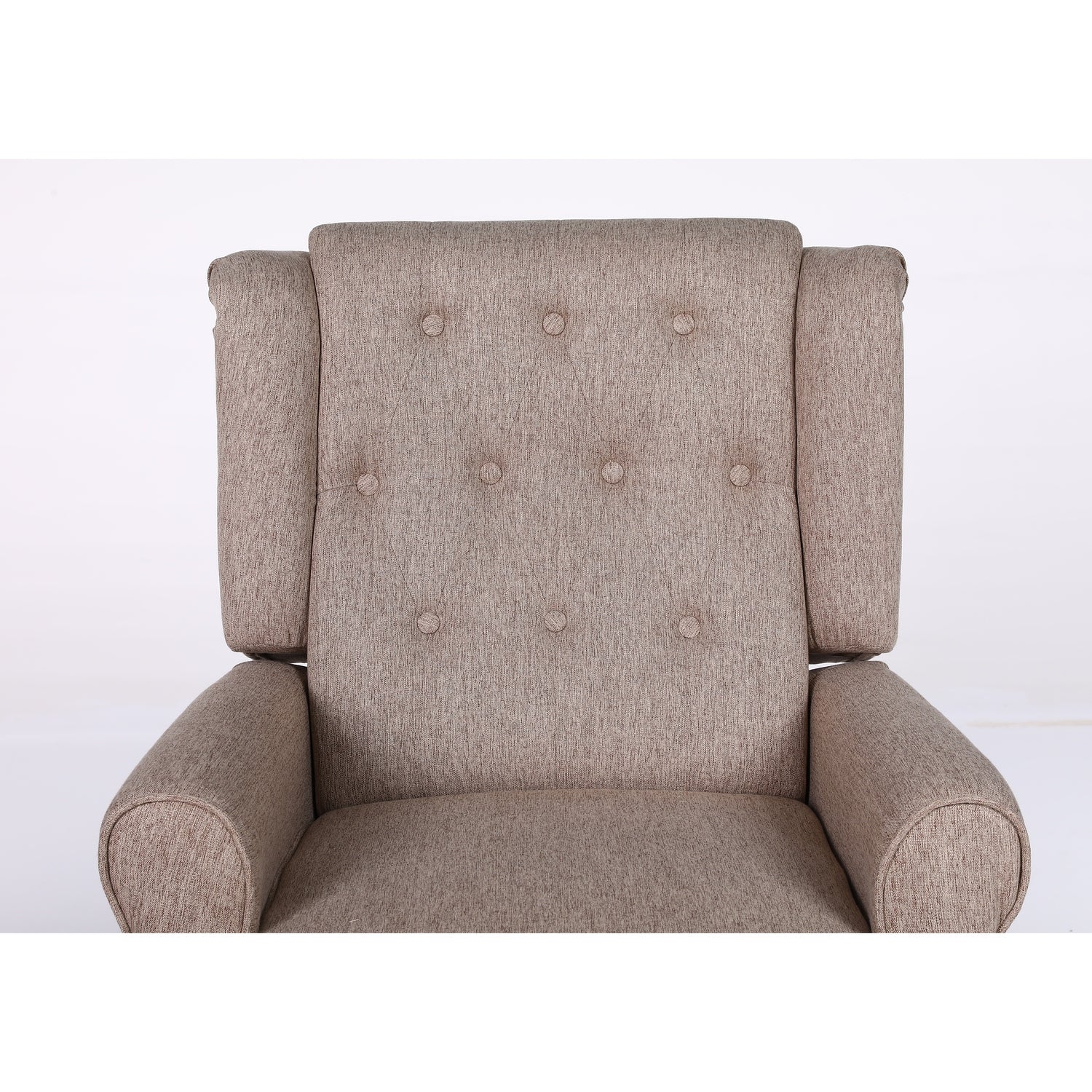 Πολυθρόνα Ανακλινόμενη ArteLibre ALNAIR Καφέ Ύφασμα 78x85x104cm - Hippiehome.gr