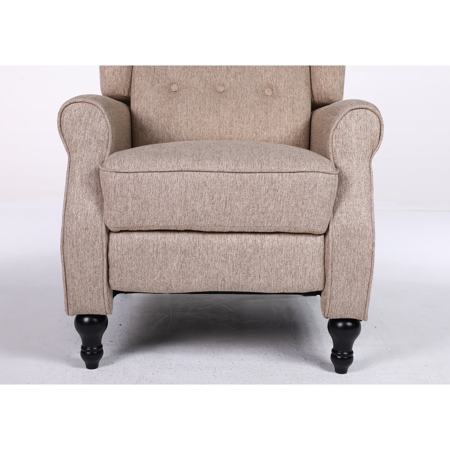 Πολυθρόνα Ανακλινόμενη ArteLibre ALNAIR Καφέ Ύφασμα 78x85x104cm - Hippiehome.gr