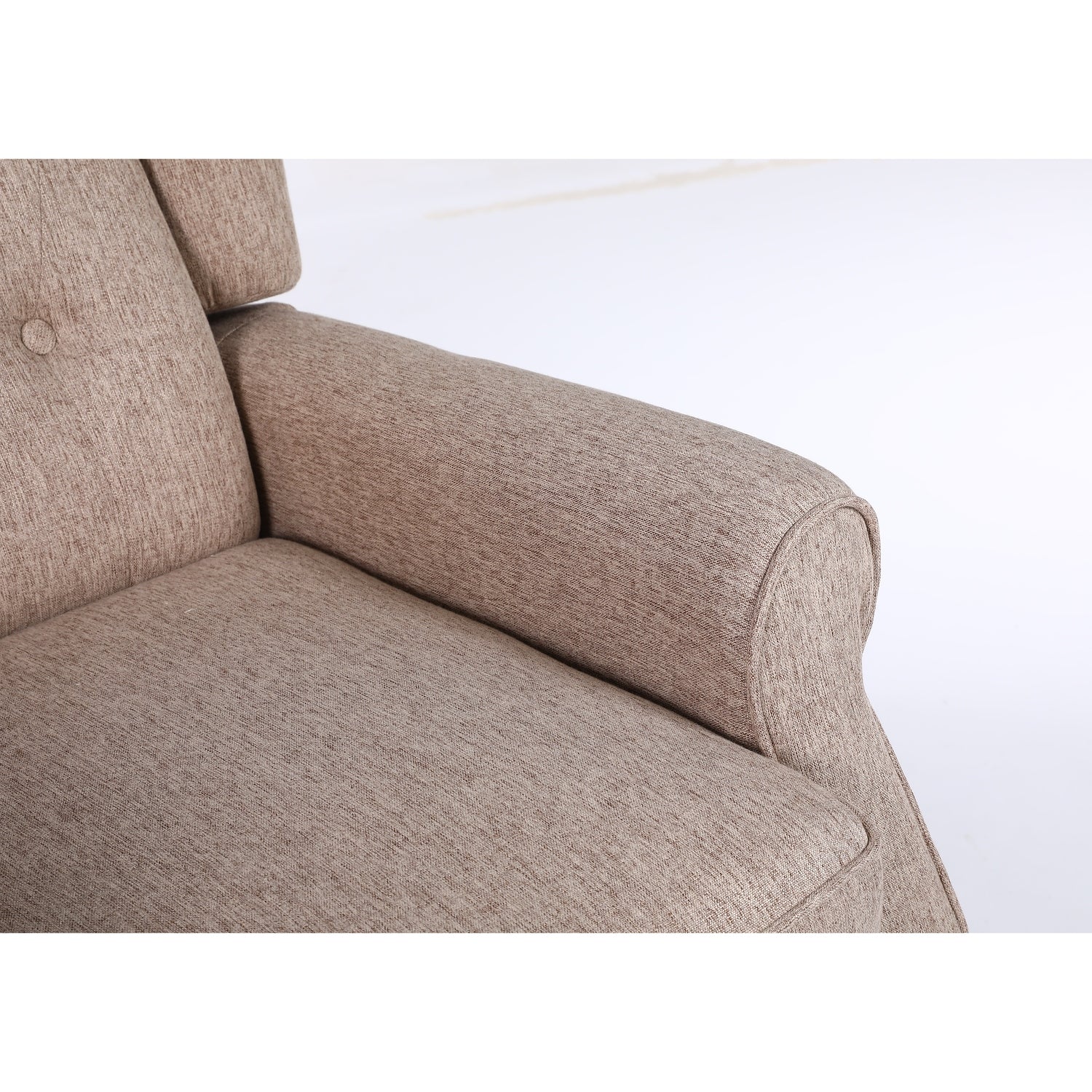 Πολυθρόνα Ανακλινόμενη ArteLibre ALNAIR Καφέ Ύφασμα 78x85x104cm - Hippiehome.gr